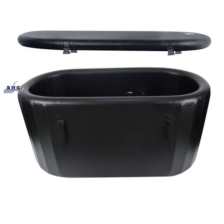 plastic ice bath tub